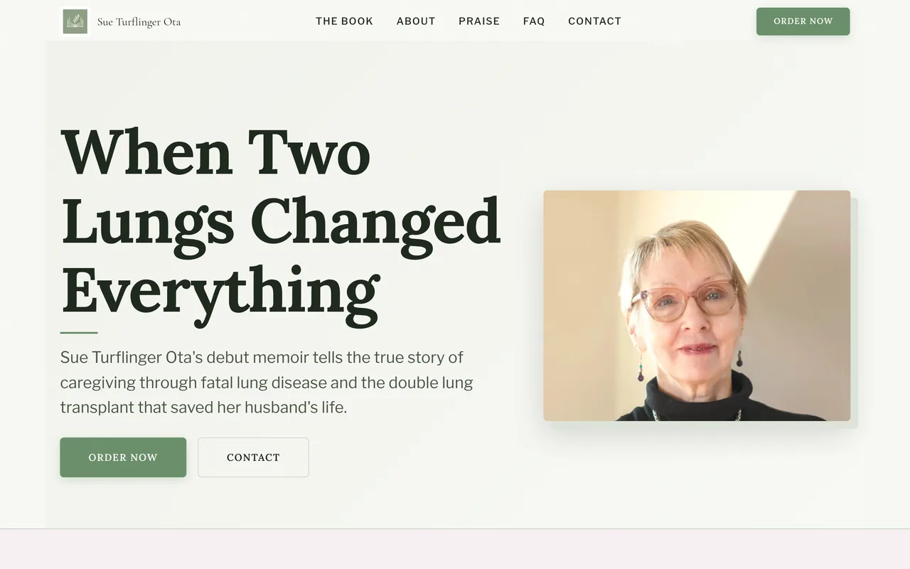 Sue Turflinger Ota's author website